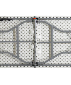 Τραπέζι catering Rodeo pakoworld πτυσσόμενο-βαλίτσα λευκό 152x70x74εκ – 142-000003