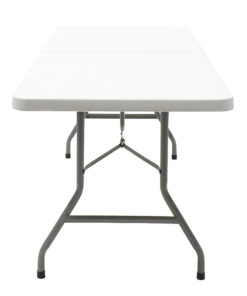 Τραπέζι catering Rodeo pakoworld πτυσσόμενο-βαλίτσα λευκό 152x70x74εκ – 142-000003