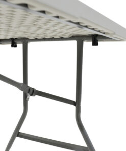 Τραπέζι catering Rodeo pakoworld πτυσσόμενο-βαλίτσα λευκό 152x70x74εκ – 142-000003