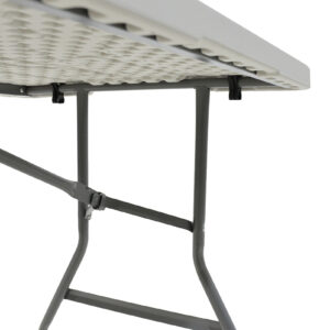 Τραπέζι catering Rodeo pakoworld πτυσσόμενο-βαλίτσα λευκό 152x70x74εκ – 142-000003