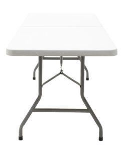 Τραπέζι catering Rodeo pakoworld πτυσσόμενο-βαλίτσα λευκό 183x76x74εκ – 142-000007