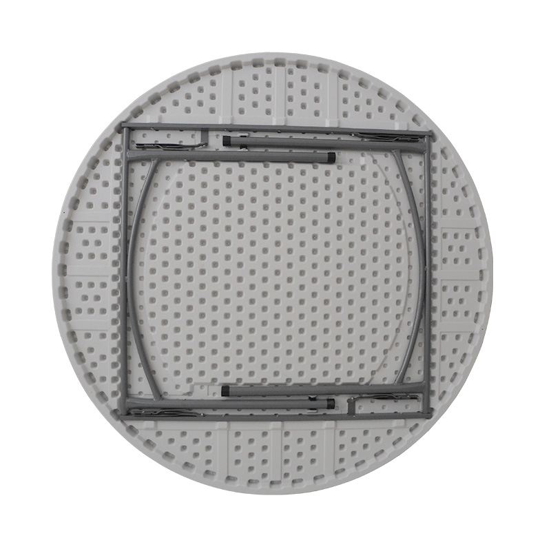 Τραπέζι μονοκόμματο catering-συνεδρίου Comfort pakoworld λευκό στρόγγυλο Φ150×74εκ – 142-000010