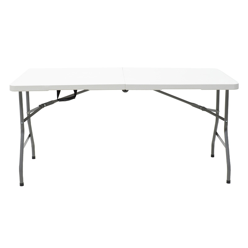 Τραπέζι catering Rodeo pakoworld πτυσσόμενο-βαλίτσα λευκό 240x76x74εκ – 142-000015