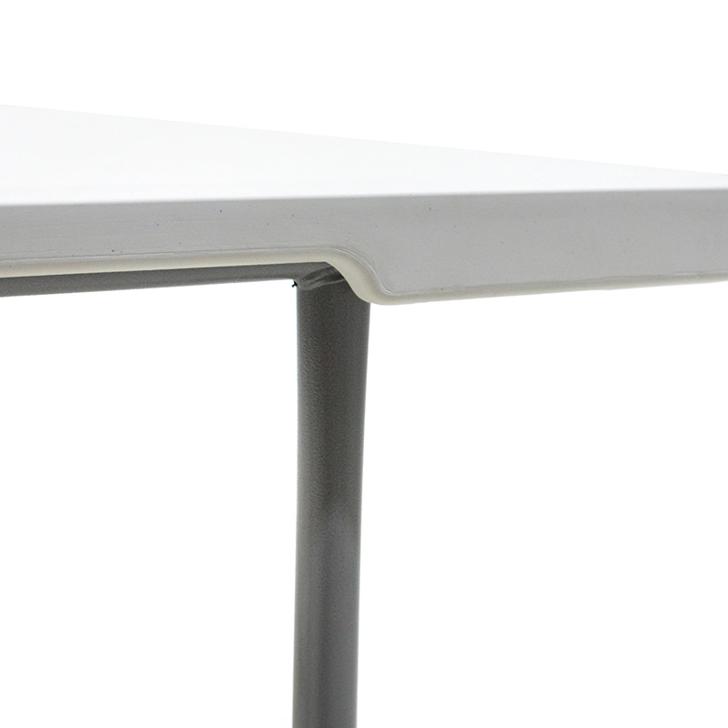 Τραπέζι catering Rodeo pakoworld πτυσσόμενο-βαλίτσα λευκό 240x76x74εκ – 142-000015