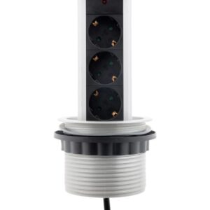 ΧΩΝΕΥΤΟ ΠΟΛΥΠΡΙΖΟ POP-UP ΓΙΑ ΕΠΙΠΛΑ ΓΡΑΦΕΙΟΥ/ΚΟΥΖΙΝΑΣ ΜΕ 3 ΣΟΥΚΟ + 1,5M ΚΑΛΩΔΙΟ ΔΙΑΜ. Φ100 OTIO  – 2-HB278424