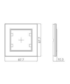 KAREA ΠΛΑΙΣΙΟ ΜΟΝΟ ΜΕΓΑΛΟ ΚΟΡΑΛΙ MAKEL MAKEL – 2-M56093701