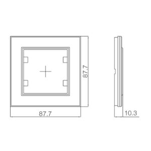 KAREA ΠΛΑΙΣΙΟ ΜΟΝΟ ΜΕΓΑΛΟ ΚΟΡΑΛΙ MAKEL MAKEL – 2-M56093701