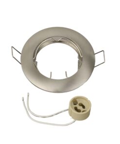 ΣΠΟΤ ΧΩΝΕΥΤΟ ΣΤΑΘΕΡΟ Φ78mm 1xMR16/GU10 MAX 50W ΑΛΟΥΜΙΝΙΟΥ ΝΙΚΕΛ ΜΑΤ UNIVERSE UNIVERSE – 2-U003841