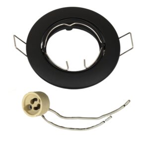 ΣΠΟΤ ΧΩΝΕΥΤΟ ΚΙΝΗΤΟ Φ83mm 1xMR16/GU10 MAX 50W ΑΛΟΥΜΙΝΙΟΥ ΜΑΥΡΟ UNIVERSE UNIVERSE – 2-U003865