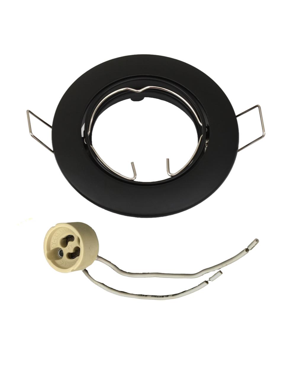 ΣΠΟΤ ΧΩΝΕΥΤΟ ΚΙΝΗΤΟ Φ83mm 1xMR16/GU10 MAX 50W ΑΛΟΥΜΙΝΙΟΥ ΜΑΥΡΟ UNIVERSE UNIVERSE – 2-U003865