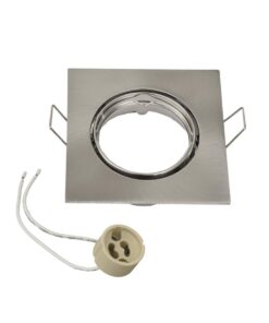 ΣΠΟΤ ΧΩΝΕΥΤΟ ΚΙΝΗΤΟ 80Χ80mm 1xMR16/GU10 MAX 50W ΑΛΟΥΜΙΝΙΟΥ ΝΙΚΕΛ ΜΑΤ UNIVERSE UNIVERSE – 2-U005173