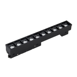 STANDARD GRILLE LIGHT 12W 3000K 24° ΓΙΑ ΜΑΓΝΗΤΙΚΗ ΡΑΓΑ 48V ΜΑΥΡΟ UNIVERSE UNIVERSE – 2-U014502