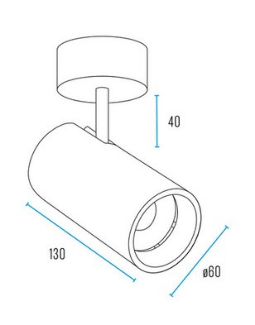 ΦΩΤΙΣΤΙΚΟ ΣΠΟΤ ΜΕ ΒΑΣΗ 1xMR16/GU10 MAX50W 1ΦΑΣΙΚΟ ΑΛΟΥΜΙΝΙΟΥ ΜΑΥΡΟ UNIVERSE UNIVERSE – 2-U014885