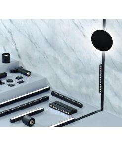 SLIM INDIRECT 5W 3000K 360° ΓΙΑ ΜΑΓΝΗΤΙΚΗ ΡΑΓΑ 48V SLIM ΜΑΥΡΟ UNIVERSE UNIVERSE – 2-U015004