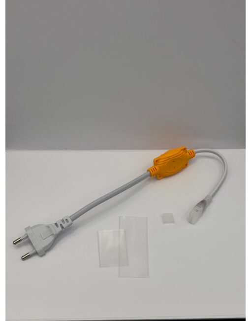2-U015394 COB MILKY NEON DRIVER 4A/50Μ ΜΕ ΘΕΡΜΟΣΥΣΤΕΛΟΜΕΝΟ 7cm ΜΕ ΤΕΡΜΑΤΙΚΗ ΤΑΠΑ UNIVERSE – 2-U015394
