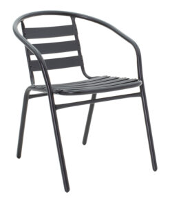 Τραπεζαρία Valor-Tade σετ 5τεμ pakoworld μέταλλο μαύρο-γυαλί 110x60x70εκ – 200-000328