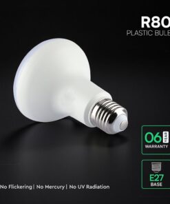 LED Λάμπα E27 R80 Σποτ 11W V-TAC Cree Chip 1055lm Ψυχρό Λευκό 6500K 6yrs Wty – 211376