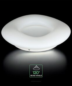 45W LED Φωτιστικό Οροφής Στρογγυλό Φ460 Λευκό CCT Dimmable 4050lm με Χειριστήριο V-TAC – 213967