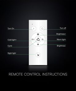 45W LED Φωτιστικό Οροφής Στρογγυλό Φ460 Λευκό CCT Dimmable 4050lm με Χειριστήριο V-TAC – 213967