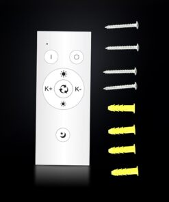 45W LED Φωτιστικό Οροφής Στρογγυλό Φ460 Λευκό CCT Dimmable 4050lm με Χειριστήριο V-TAC – 213967