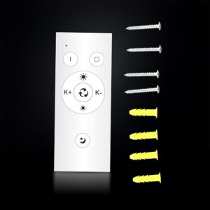 45W LED Φωτιστικό Οροφής Στρογγυλό Φ460 Λευκό CCT Dimmable 4050lm με Χειριστήριο V-TAC – 213967