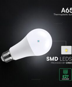LED Λάμπα E27 A65 15W V-TAC Cree Chip 1521lm Ψυχρό Λευκό 6400K 6yrs Wty – 2144556