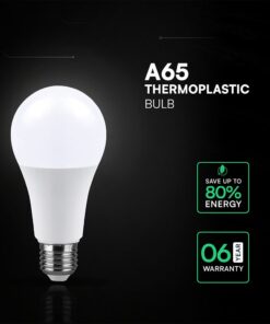 LED Λάμπα E27 A65 15W V-TAC Cree Chip 1521lm Ψυχρό Λευκό 6400K 6yrs Wty – 2144556