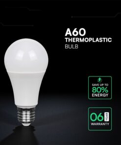 LED Λάμπα E27 A60 10.5W V-TAC Cree Chip 1055lm 200° Ψυχρό Λευκό 6400K 6yrs Wty – 2173516