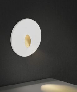 Φωτιστικό Διαδρόμου/Σκαλοπατιών Χωνευτό 3W LED CCT με 4 Διαφορετικές Προσόψεις Λευκό/Μαύρο IP65 Στρογγυλό V-TAC – 24010