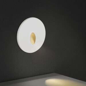 Φωτιστικό Διαδρόμου/Σκαλοπατιών Χωνευτό 3W LED CCT με 4 Διαφορετικές Προσόψεις Λευκό/Μαύρο IP65 Στρογγυλό V-TAC – 24010