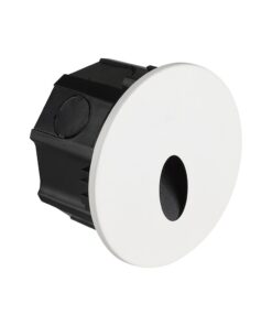 Φωτιστικό Διαδρόμου/Σκαλοπατιών Χωνευτό 3W LED CCT με 4 Διαφορετικές Προσόψεις Λευκό/Μαύρο IP65 Στρογγυλό V-TAC – 24010