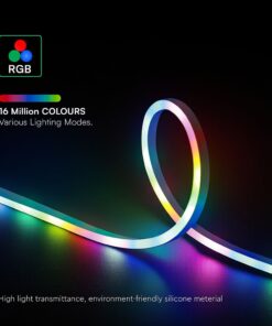 Neon Flex Ταινία 5m SET με Controller Magic RGB DC 5V V-TAC – 24050
