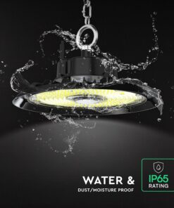 100W LED Καμπάνα UFO Μαύρη Cree Chip 13500lm Ψυχρό Λευκό 6500K IP65 6yrs Wty V-TAC – 240746