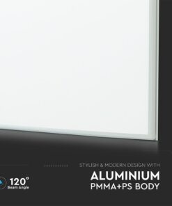 LED Panel 40W 60×60 4950lm Φυσικό Λευκό 4000K V-TAC – 24080