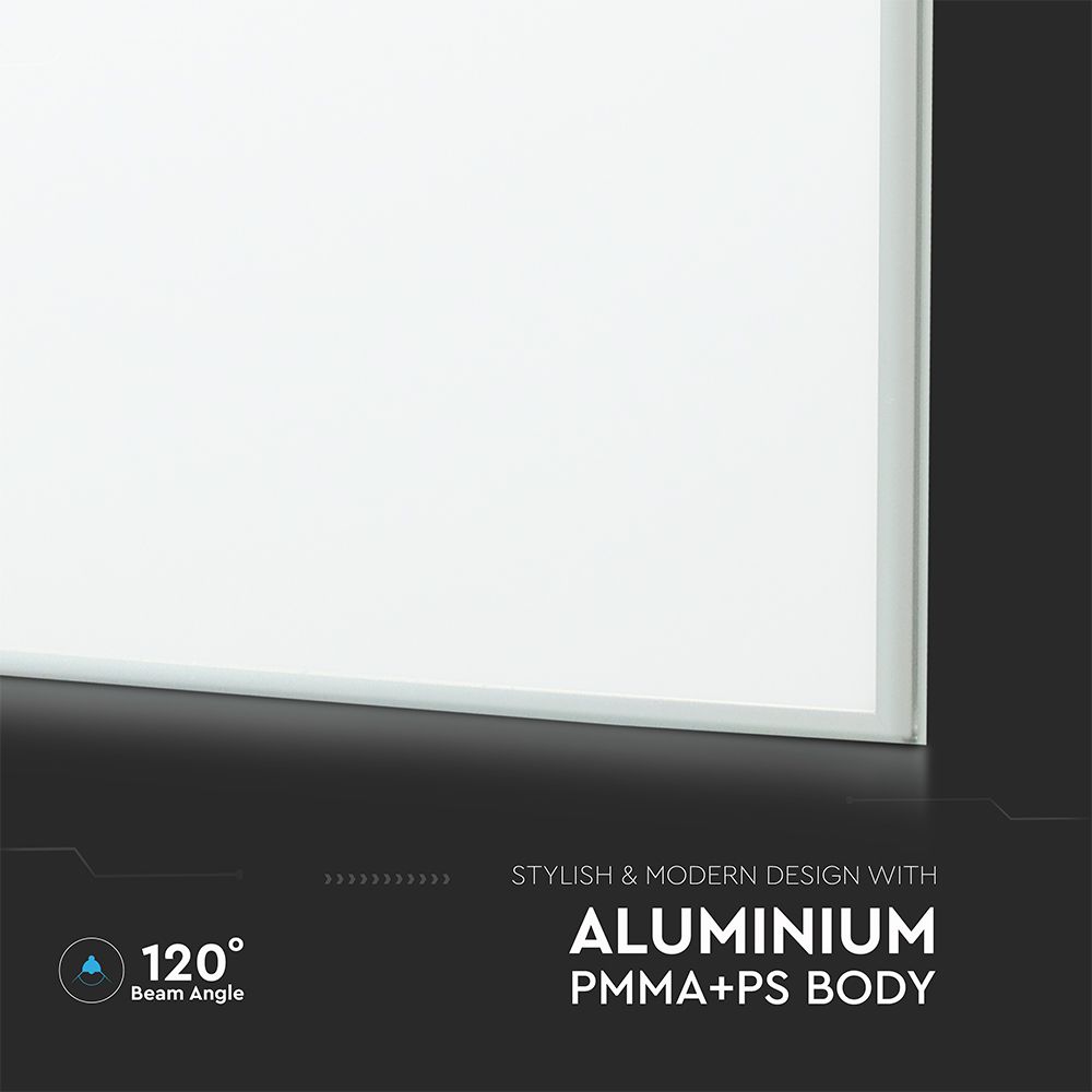 LED Panel 40W 60×60 4950lm Φυσικό Λευκό 4000K V-TAC – 24080