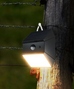 2.5W LED Ηλιακό Φωτιστικό Τοίχου Λευκό με Ανιχνευτή Κίνησης CCT IP65 V-TAC – 24097