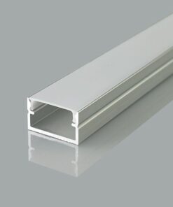 Προφίλ Αλουμινίου για LED Ταινίες με Οπάλ Κάλυμμα 2m 17x10mm V-TAC – 24107