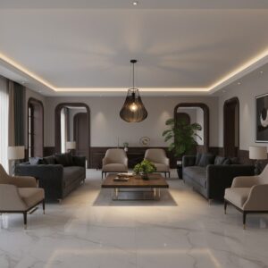 Κρεμαστό Φωτιστικό 1xE27 Φ420 Μαύρο Ματ V-TAC 24114VT