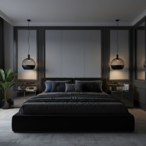 V-TAC – 24118 Κρεμαστό Φωτιστικό Διακοσμητικό Σποτ 1xGU10 με Πλέγμα Φ400 Μαύρο Ματ