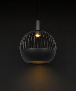 V-TAC – 24118 Κρεμαστό Φωτιστικό Διακοσμητικό Σποτ 1xGU10 με Πλέγμα Φ400 Μαύρο Ματ