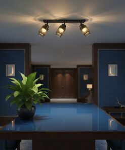 V-TAC – 24121 LED Decorative Πολύφωτο με 3 Σποτ 18W 3000K Μαύρο Ματ V-TAC – 24121