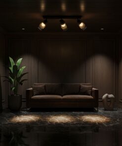 V-TAC – 24121 LED Decorative Πολύφωτο με 3 Σποτ 18W 3000K Μαύρο Ματ V-TAC – 24121