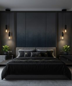 V-TAC – 24123 Κρεμαστό Φωτιστικό με 2xE27 Μαύρο Ματ