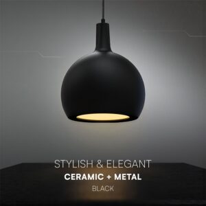 V-TAC – 24126 Κρεμαστό Φωτιστικό Σποτ Καμπάνα 1xE27 Φ280 Μαύρο