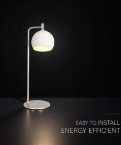 V-TAC – 24130 Επιτραπέζιο Φωτιστικό LED 10W 1200lm Θερμό 3000K Νίκελ Ματ & Λευκό