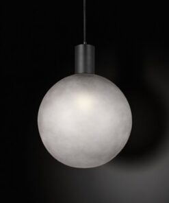 V-TAC – 24132 Διακοσμητικό Κρεμαστό Φωτιστικό 1xE27 Φ300 Μαύρο Ματ & Γκρι Γυαλί