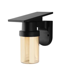 Ηλιακό Φωτιστικό Τοίχου 0.9W LED CCT Μαύρο IP54 με Τηλεχειριστήριο V-TAC – 24153