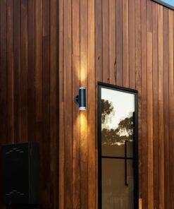 Απλίκα Up-Down 2xGU10 Eξωτερικού Xώρου Μαύρο Αλουμίνιο IP44 V-TAC – 24167