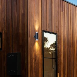 Απλίκα Up-Down 2xGU10 Eξωτερικού Xώρου Μαύρο Αλουμίνιο IP44 V-TAC – 24167