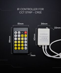 IR Controller Dimmer για CCT Ταινία LED Cree Chip V-TAC – 24172